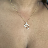 Naira | Zircon Crystal | Mini Africa Necklace