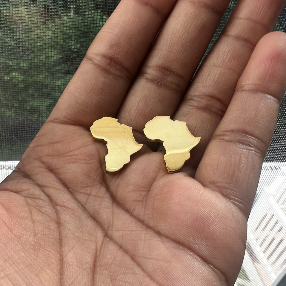 Ulo Large | Large Africa Stud Earrings
