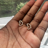 Naira | Zircon Crystal | Mini Africa Stud Earrings