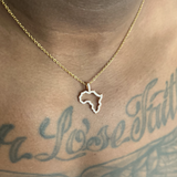 Naira | Zircon Crystal | Mini Africa Necklace