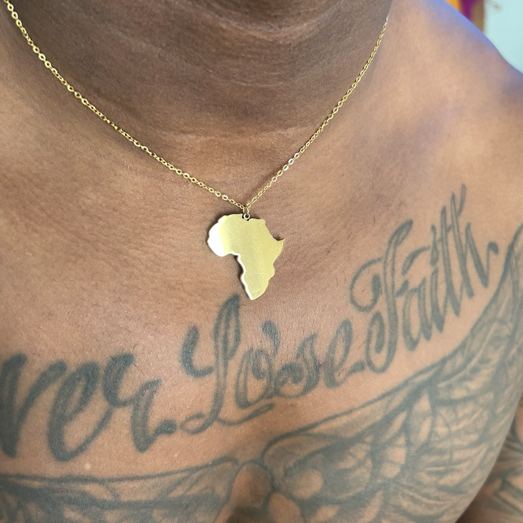 Ulo Large | Large Africa Pendant Necklace