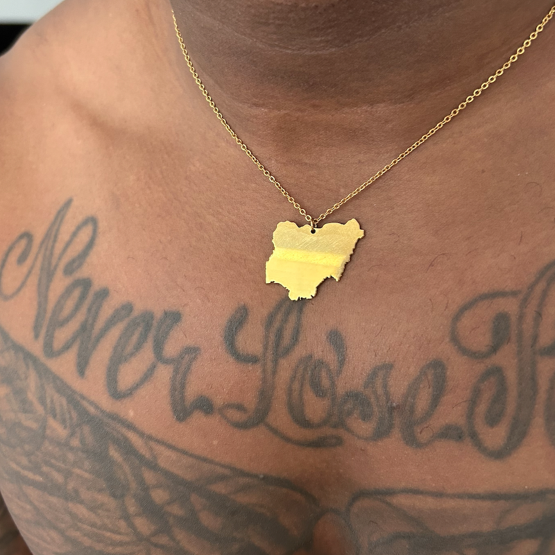 Origin | Country Map Necklace