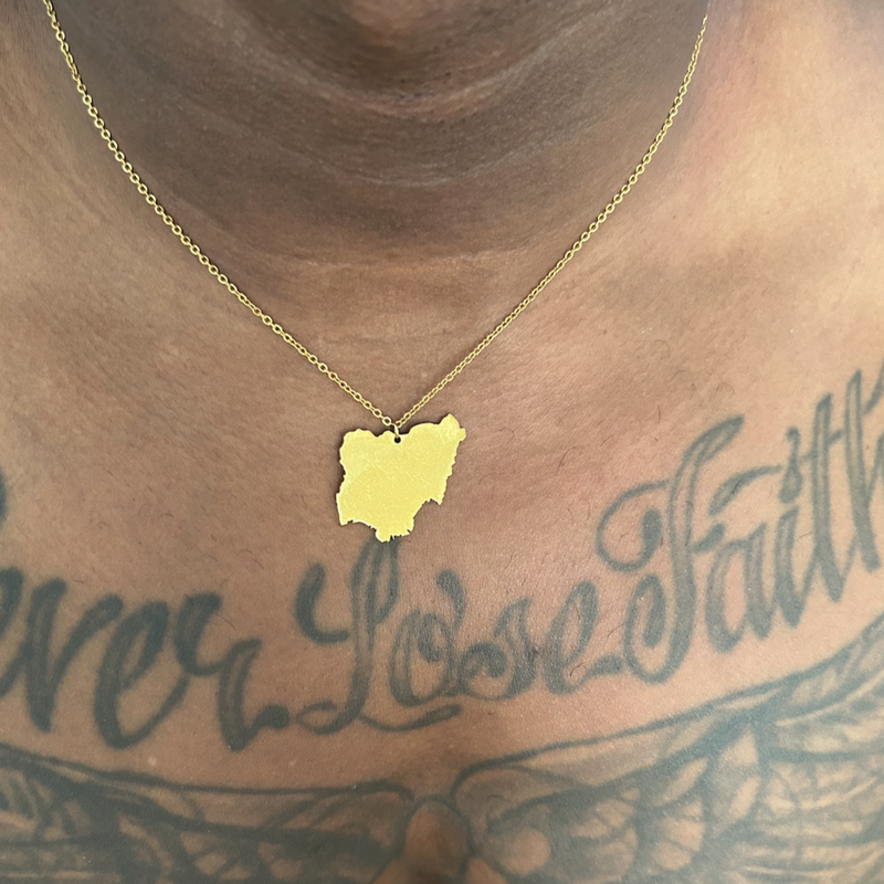 Origin | Country Map Necklace