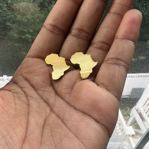 Ulo Large | Large Africa Stud Earrings