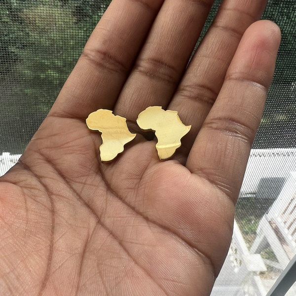 Ulo Large | Large Africa Stud Earrings