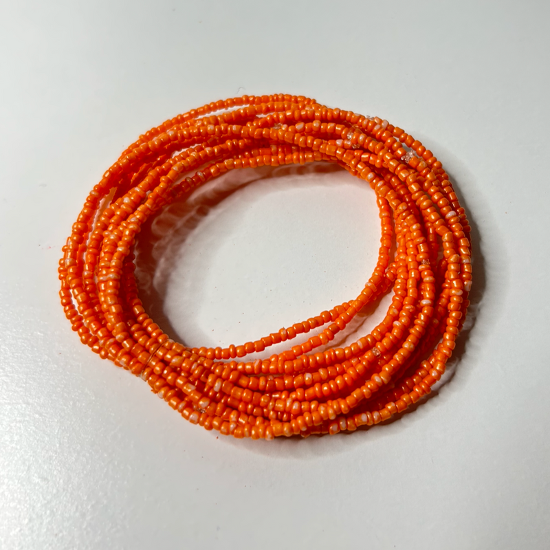 Tangerine | African Beaded Bracelets