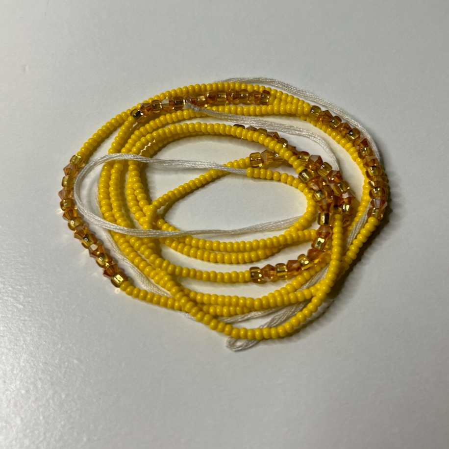 Tabitha Crystal | Tie-On | African Waist Beads