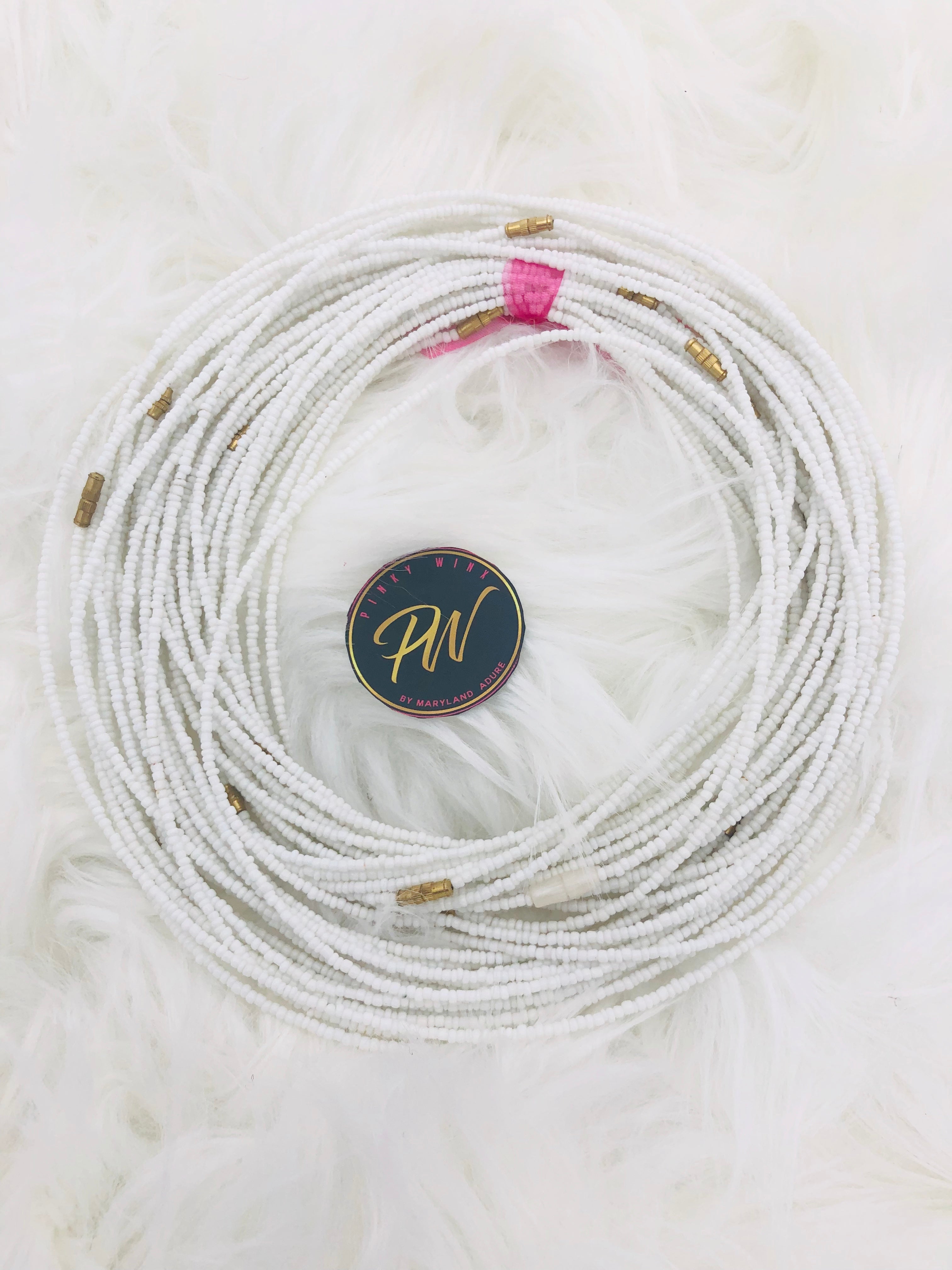Bunmi | Screw Clasp | African Waist Beads