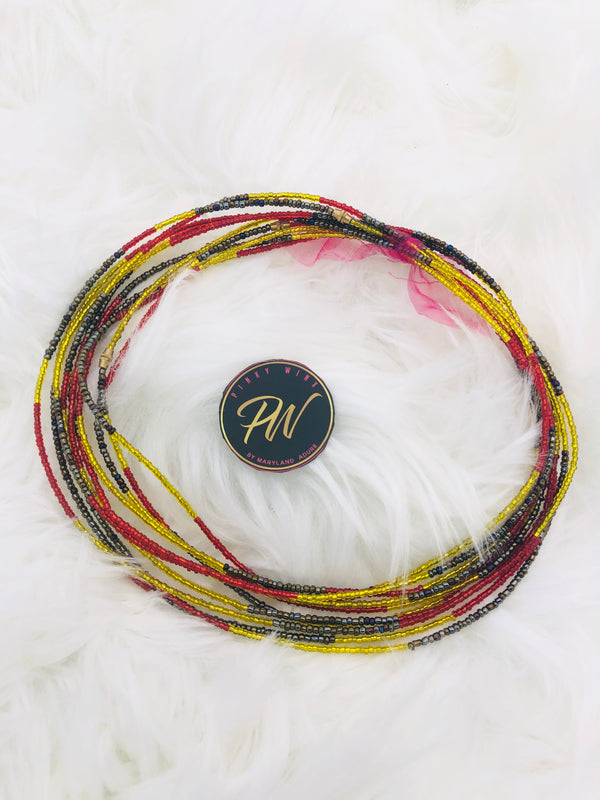 Chidinma |  Screw Clasp | African Waist Beads