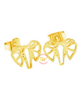 TrunkED | Mini African Elephant Stud Earrings