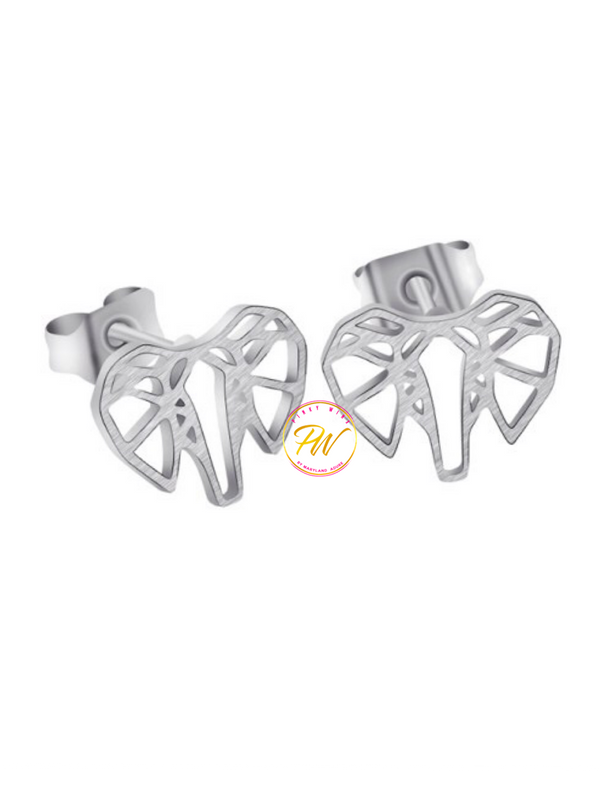 TrunkED | Mini African Elephant Stud Earrings
