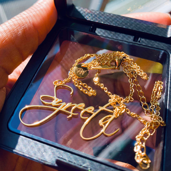 Autograph | Cursive | Custom Name Necklace